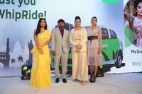 Sreemukhi Launches Whipride Taxi Services In HYD